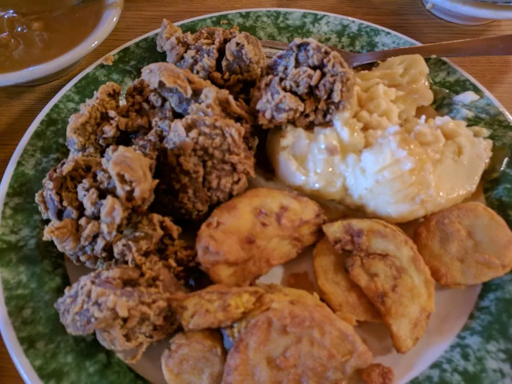 Chicken Livers w Mashed Potatoes and Gravy