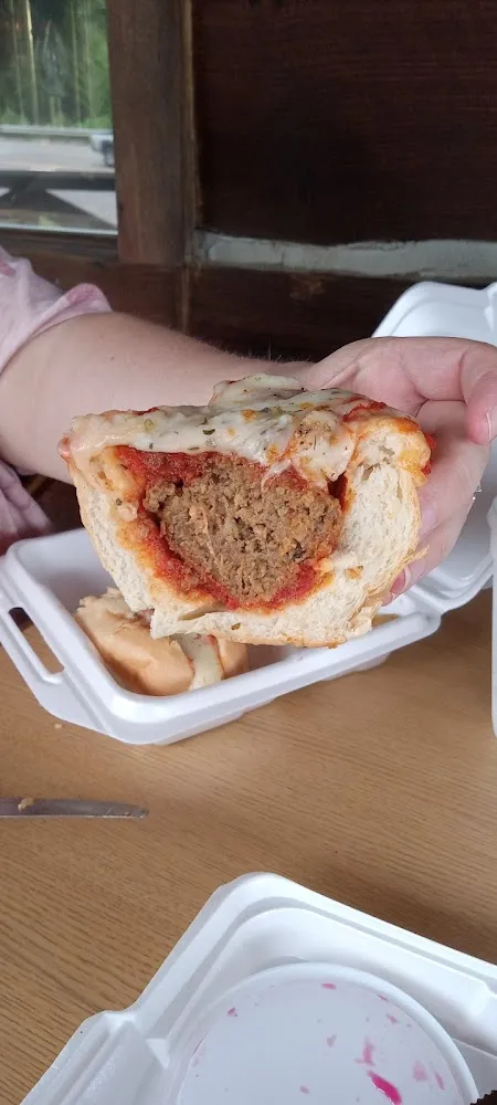 Homemade Meatball Sandwich